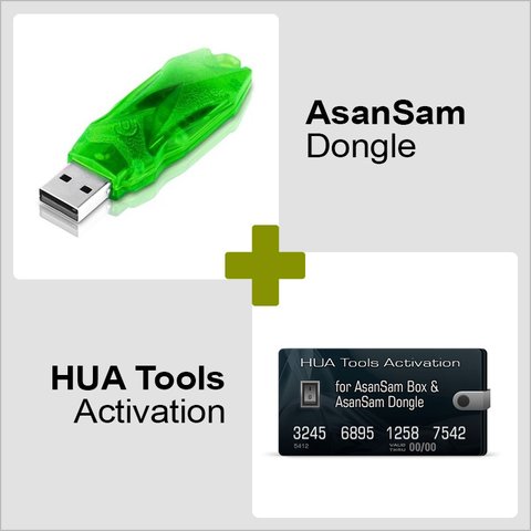 AsanSam Донгл і Активація HUA Tools