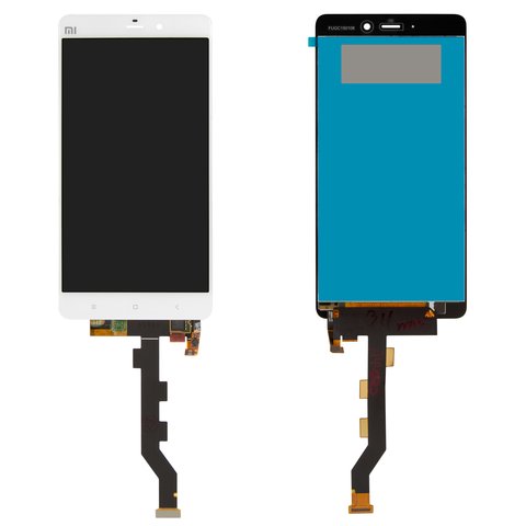 Дисплей для Xiaomi Mi Note, белый, без рамки, Original PRC 