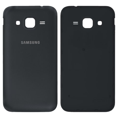 Задня кришка батареї для Samsung G361F Galaxy Core Prime VE LTE, G361H Galaxy Core Prime VE, чорна