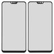 Скло корпуса для Xiaomi Mi 8 Lite 6.26", чорне, M1808D2TG