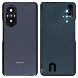 Задня панель корпуса для Huawei Nova 9 SE, чорна, із склом камери