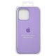 Чохол для Apple iPhone 14 Pro Max, фіолетовий, Original Soft Case, силікон, elegant purple (39) full side
