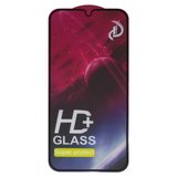 Защитное стекло All Spares для Samsung A346 Galaxy A34 5G, совместимо с чехлом, Full Glue, черный