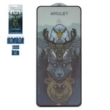 Защитное стекло iNobi Amulet для Xiaomi Poco M6 4G, Poco M6 Pro 5G, Redmi 12, Redmi 12 5G, Redmi 13, Full Glue, Anti-Static, черный