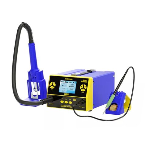 Паяльна станція термоповітряна Mechanic 861DS, компресорна