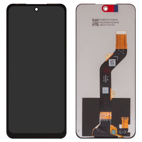 Дисплей для Infinix Hot 30 Play NFC, черный, без рамки, Box , X6835B, X6835, 1540432341