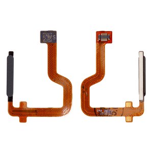 Шлейф для Motorola Moto G14 PAYF0010IN, Moto G24 Power, синій, зі сканером відбитків пальців Touch ID 