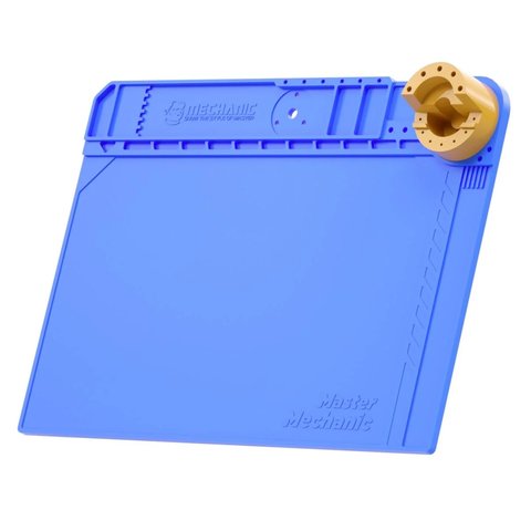 Платформа для микроскопа Mechanic iMat Pro Max, синяя, с органайзером