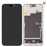 Дисплей для iPhone 15 Pro Max, чорний, з рамкою, High Copy, без мікросхеми, (AMOLED), DD-OLED soft, 120Hz
