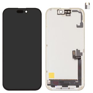Дисплей для iPhone 17, черный, с рамкой, High Copy, OLED , DD OLED hard