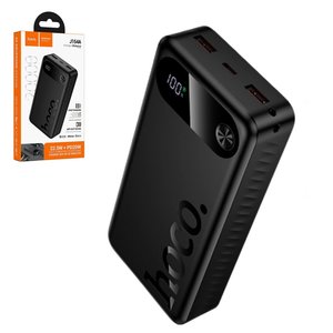 Power bank Hoco J154A, 20000 мАг, 22,5 Вт, чорний, Quick Charge, Power Delivery PD , #6942007660761