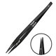 Пінцет монтажний 2UUL TW32 Black K, прямий, керамічний, 150 мм