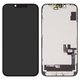 Дисплей для iPhone 14, черный, с рамкой, High Copy, без ошибки, (OLED), ZY-OLED OEM hard, diagnosable