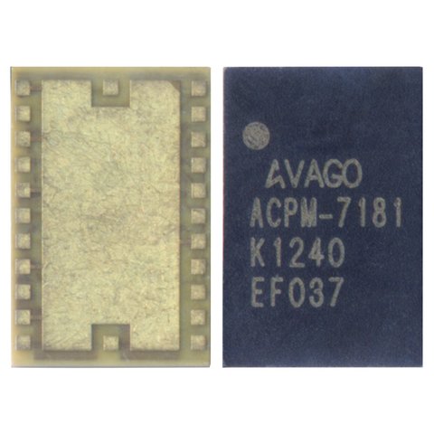 Microchip amplificador de potencia ACPM 7181 puede usarse con Apple iPhone 4S
