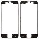 LCD Binding Frame compatible with iPhone 5C, (black)