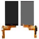 LCD compatible with HTC One M9, (black)