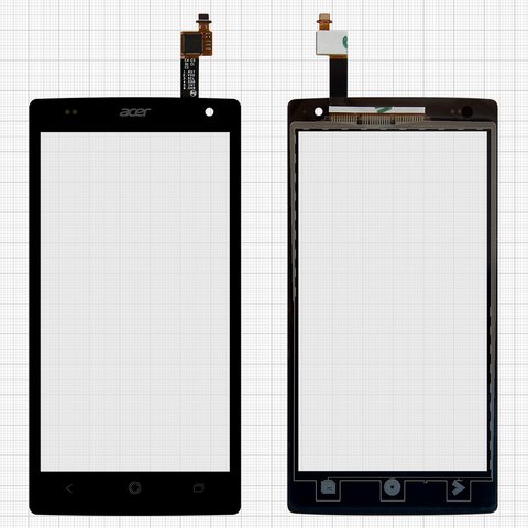 Touchscreen compatible with Acer Z150 Liquid Z5 DualSim, black 