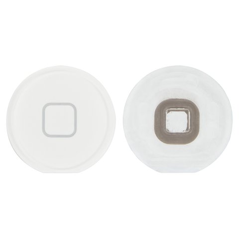Plastic for HOME Button compatible with Apple iPad 2, white 