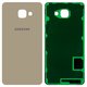 Housing Back Cover compatible with Samsung A710F Galaxy A7 (2016), (golden)