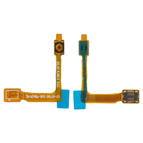 Cable flex puede usarse con Samsung N7100 Note 2, del botón de encendido, con componentes