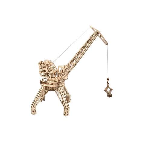 Mechanical 3D Puzzle Wood Trick Tower Crane
