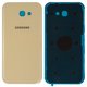 Housing Back Cover compatible with Samsung A720F Galaxy A7 (2017), (golden)