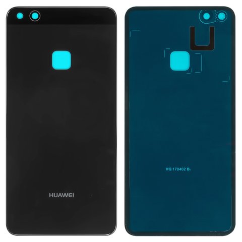 Housing Back Cover compatible with Huawei P10 Lite, black, WAS L21 WAS LX1 WAS LX1A 