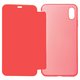 Case Baseus compatible with iPhone XS Max, (red, matt, flip, silicone, plastic) #WIAPIPH65-TS09