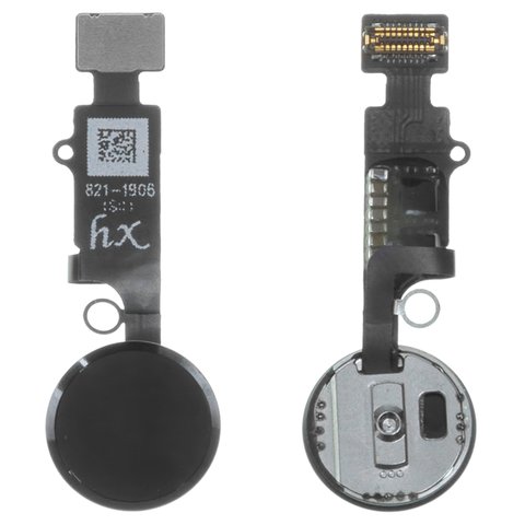 Cable flex puede usarse con iPhone 7, iPhone 7 Plus, iPhone 8, iPhone 8 Plus, iPhone SE 2020, de botón HOME, negro, sin lector de huellas dactilares sin Touch ID , con plástico, HX, 5th gen