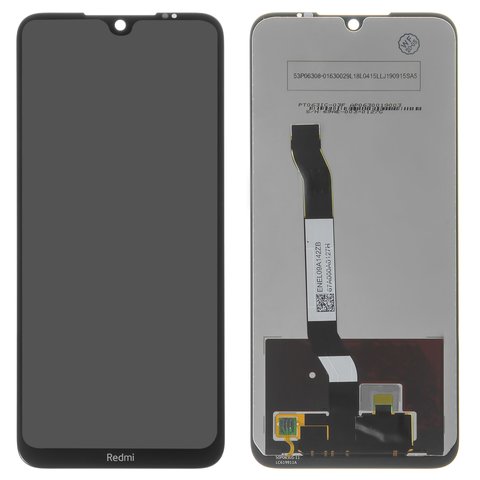 Дисплей для Xiaomi Redmi Note 8T, черный, Лого Redmi, без рамки, Original PRC , M1908C3XG