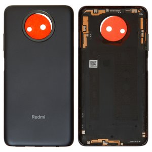 Panel trasero de carcasa puede usarse con Xiaomi Redmi Note 9T, negra