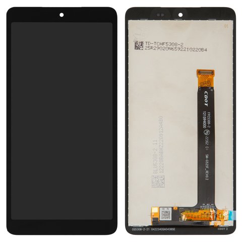 Pantalla LCD puede usarse con Samsung G525F Galaxy Xcover 5, negro, sin marco, High Copy
