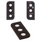 Camera Lens compatible with Samsung S901B Galaxy S22 5G, (black, with frames)