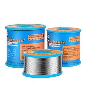Estaño Mechanic WZ 100, Sn 63% , Pb 37%, flux 1 3%, 0.2 mm, 200 g