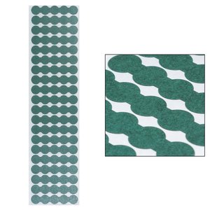 Paper Insulation for Batteries 18650, sheet, for minus, 1x5 