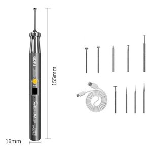 Buffing Machine Mechanic GDR1, with nozzles, with battery 