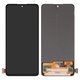 Pantalla LCD puede usarse con Xiaomi Redmi Note 13 4G, negro, sin marco, High Copy, (OLED)
