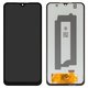 LCD compatible with Samsung A165 Galaxy A16, A166 Galaxy A16 5G, A266 Galaxy A26, M166 Galaxy M16, (black, without frame, Copy, with wide edge, (TFT))
