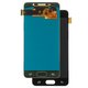 LCD compatible with Samsung A310 Galaxy A3 (2016), (black, without frame, High Copy, (OLED))