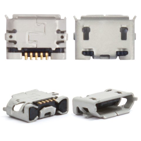 Charge Connector compatible with Sony Ericsson U8, 5 pin, micro USB type B 