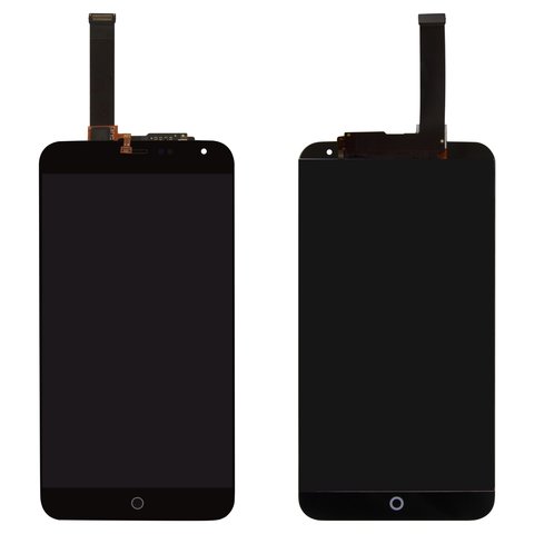 LCD compatible with Meizu MX4 5.3", black, without frame, Original PRC  