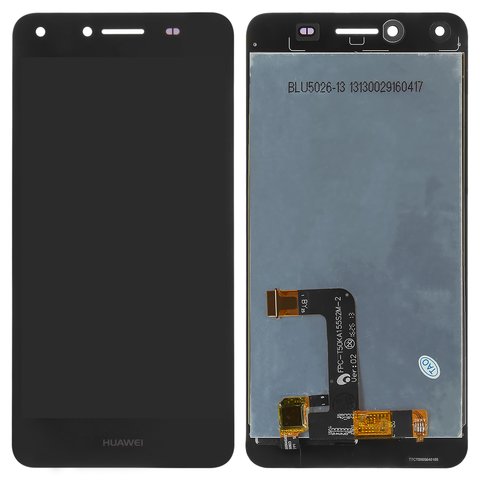 LCD compatible with Huawei Y6 II Compact, black, without frame, Original PRC , LYO L21 