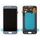 LCD compatible with Samsung J250 Galaxy J2 (2018), J250 Galaxy J2 Pro (2018), (blue, without frame, Original (PRC), original glass)