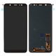 LCD compatible with Samsung J800 Galaxy J8, J810 Galaxy J8 (2018), (black, without frame, Original (PRC))