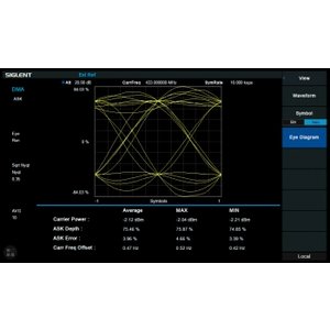 ASK FSK Digital Modulation Analysis Function SIGLENT SSA3000XP DMA for SIGLENT SSA3000X Plus