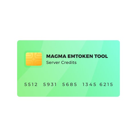 Magma EmToken Tool Server Credits