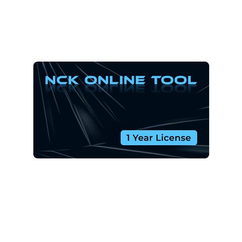 NCK Online Tool 1 Year License Activation