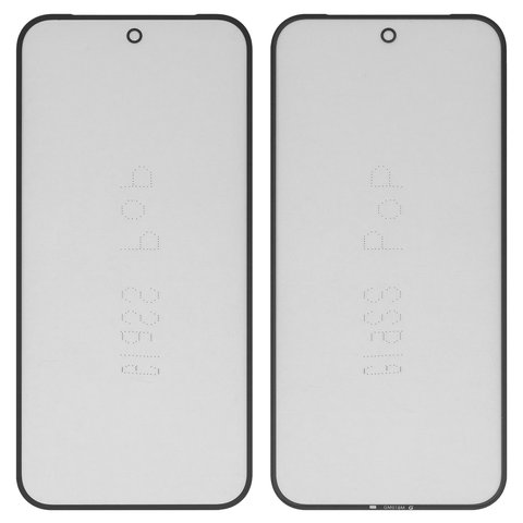 Housing Glass G+OCA PRO compatible with Google Pixel 9 Pro XL, with OCA film, black 