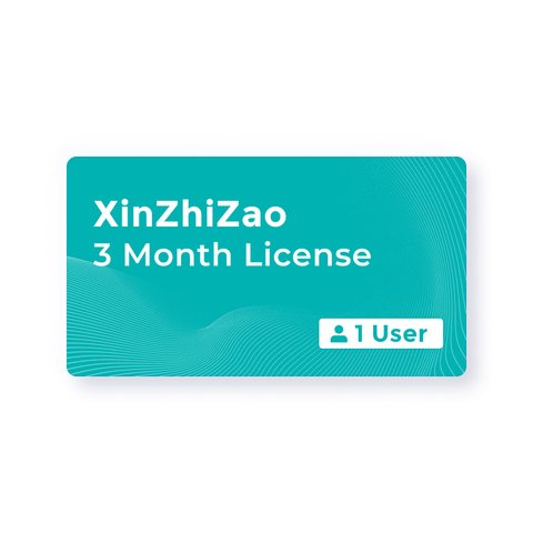 XinZhiZao 3 Months License 1 User 