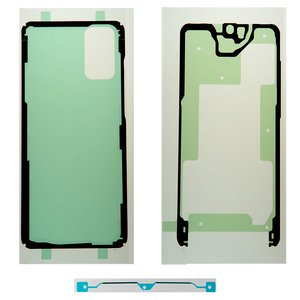 Sticker para pantallas táctiles y paneles traseros cinta doble faz  puede usarse con Samsung G985 Galaxy S20 Plus